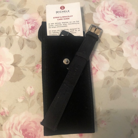 Michele watch bands 18mm fits Deco watch - Picture 4 of 4